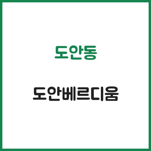 도안동 도안베르디움